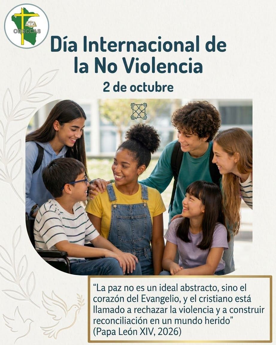 🕊️ Día Internacional de la No Violencia 🕊️
